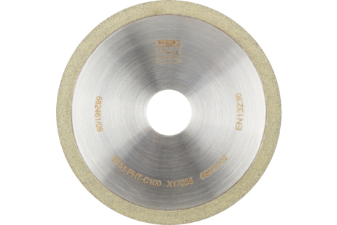 Disc de șlefuit CBN forma 1A1R pentru oțel cu o duritate > 54 HRC - 68670102
