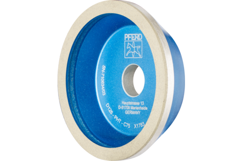 Disc de șlefuit cu diamant forma 11A2/60° - 68613081