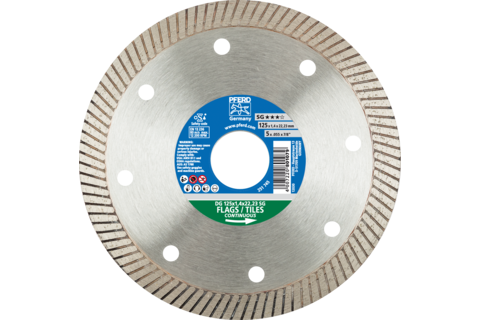 Disc de tăiat diamantat DG FL 125x1,4x22,23 mm SG - 68000032