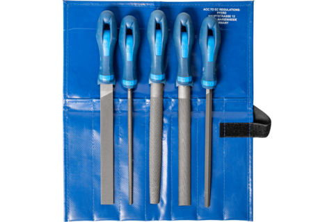 Set pile manuale - maner plastic - 5 piese - WR - 11800520