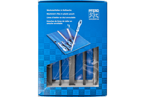 Set pile manuale - maner plastic - 5 piese - WRU - 11801520